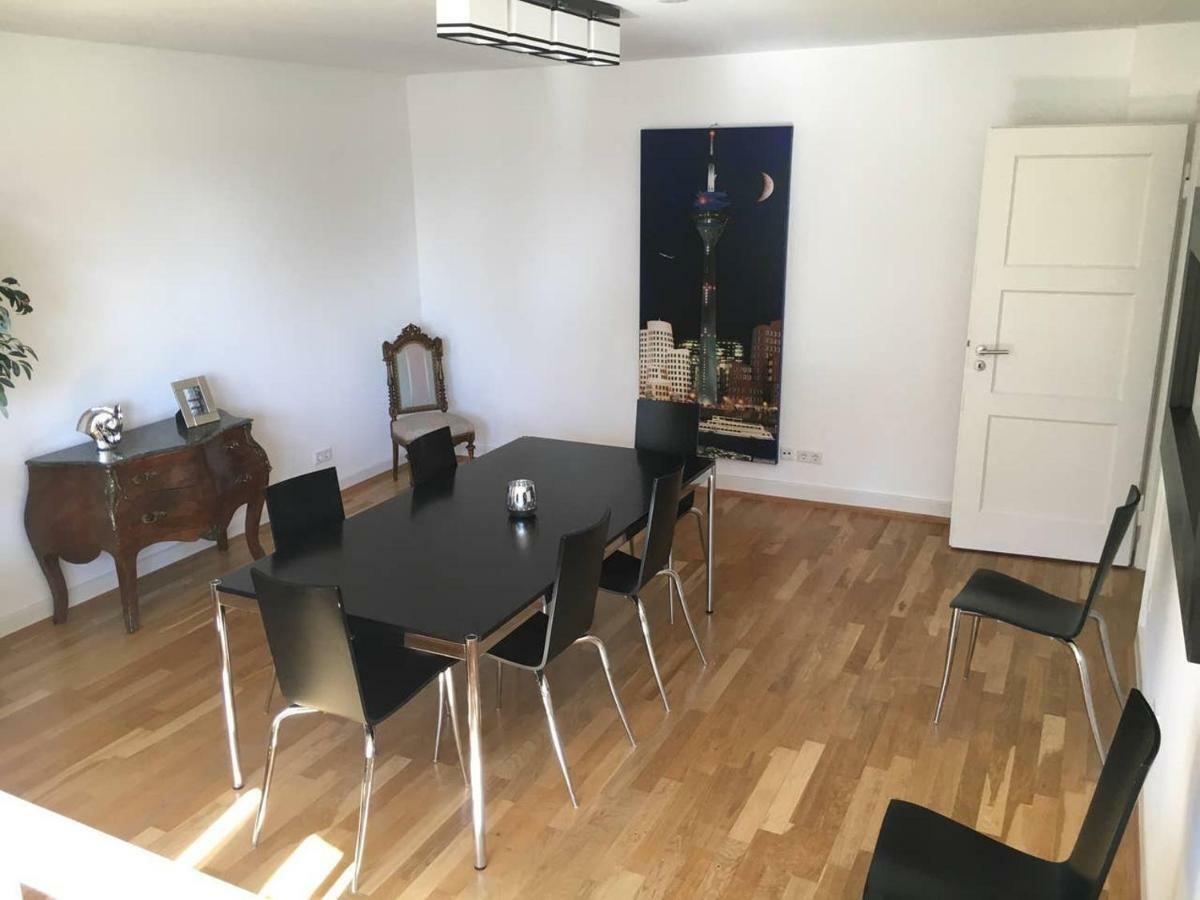 Luxury Rooftop Loft With River View 10Min To City Apartment Dusseldorf Exterior photo